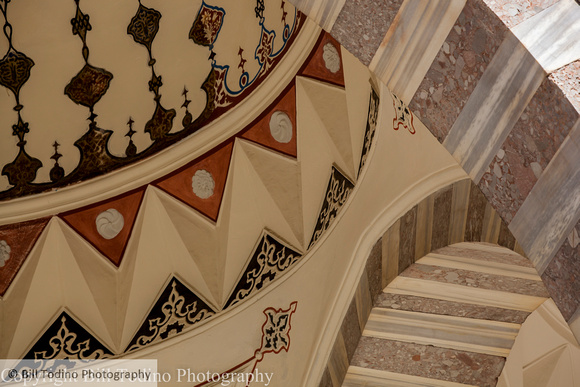 Arch Detail Sulemaniye Mosque, Istanbul