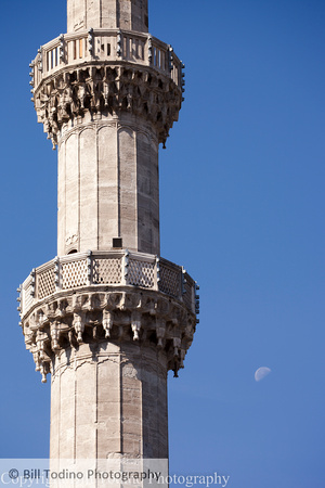 Minaret Moon, Istanbul