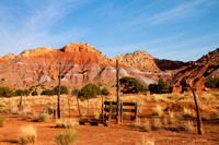 Gate and Red Rocks